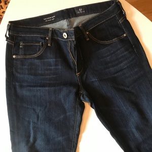 AG cuffed cropped Jeans